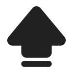 Keyboard Shift Uppercase SVG Icon
